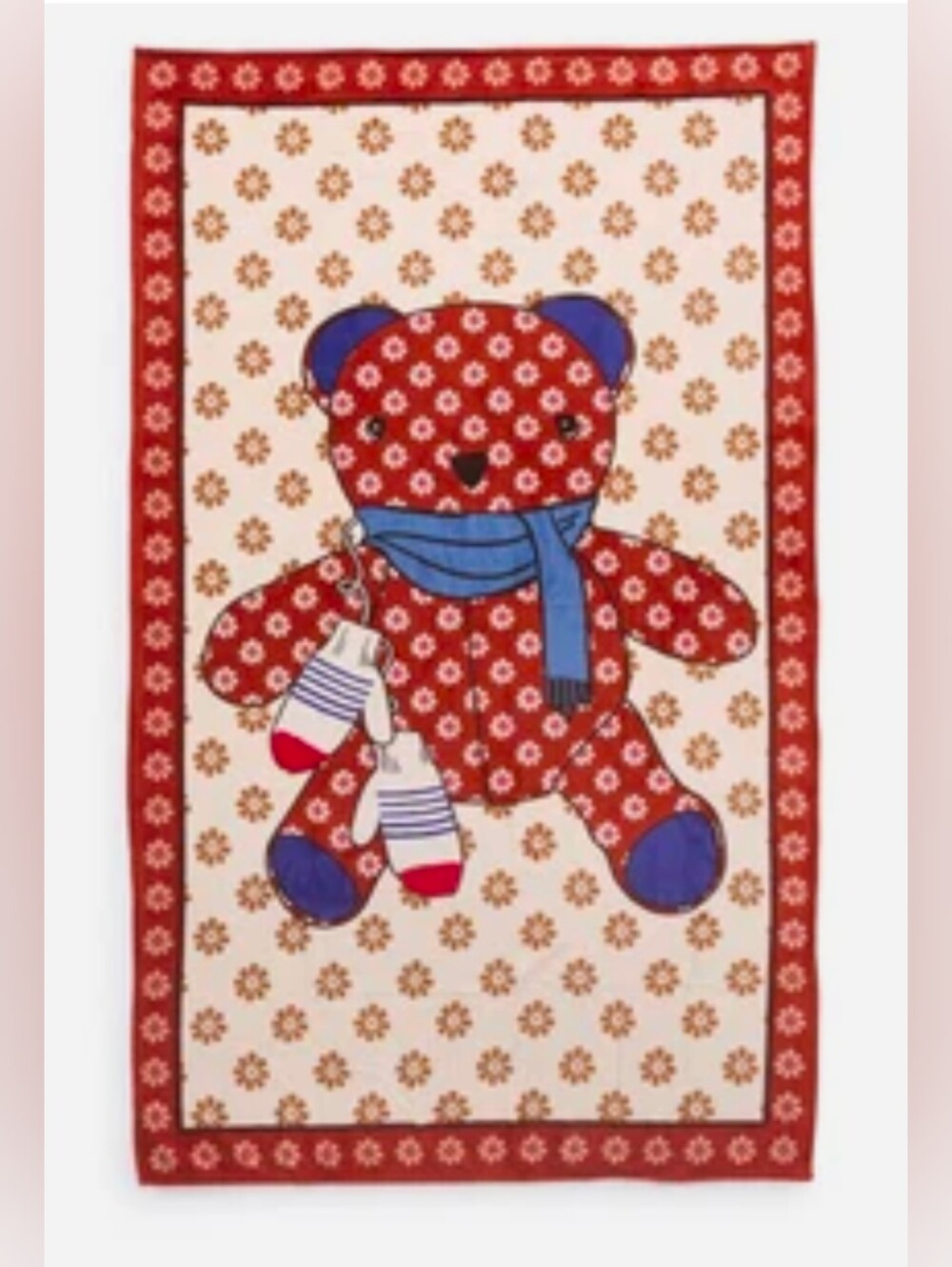🆕 VERA BRADLEY Fleece Big Toasty Teddy Throw. Sealed!